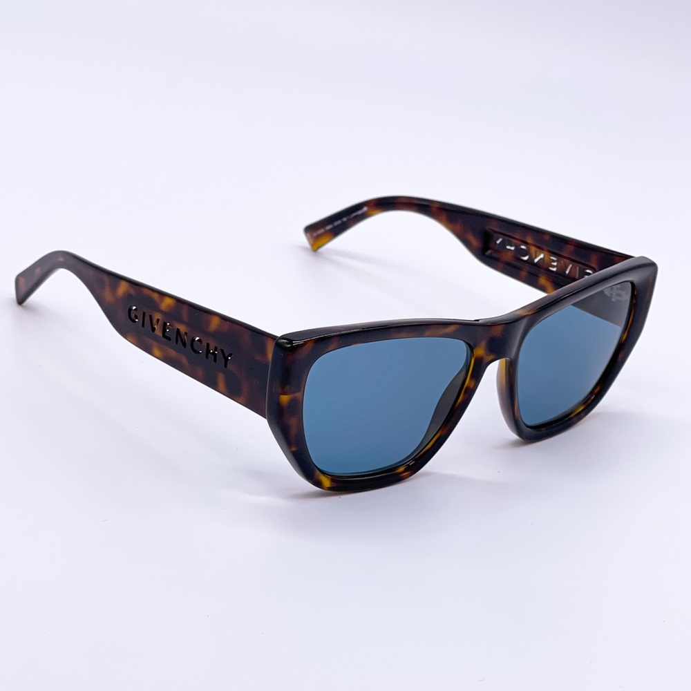 NEW GIVENCHY GV7202/S 086 HAVANA BLUE SUNGLASSES GIVENCHY GV 7202/S - Picture 8 of 14